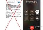 Bắc Ninh: Thông tin bị trừ tiền khi nhận cuộc gọi hiển thị “BCD COVID19” là bịa đặt