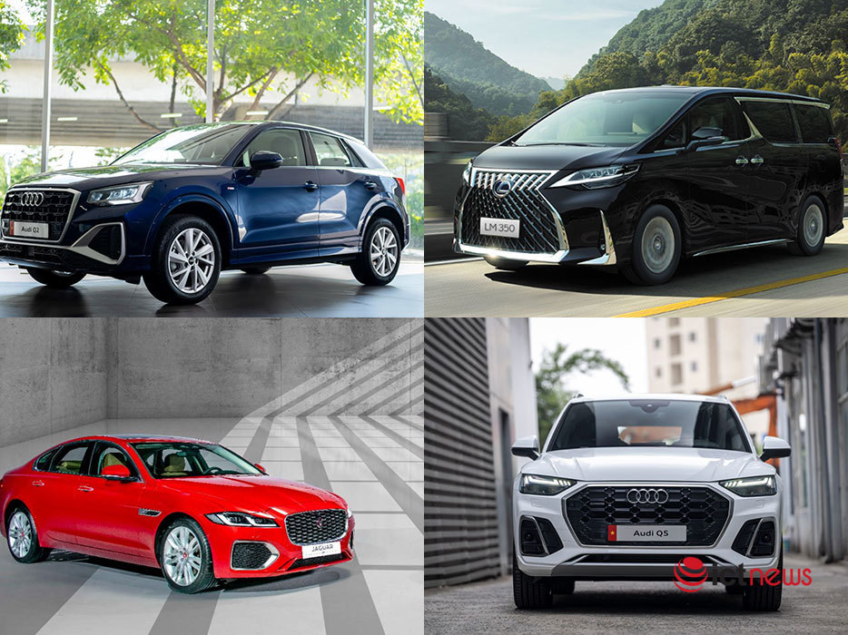 Xe sang liên tục đổ bộ thị trường Việt Nam