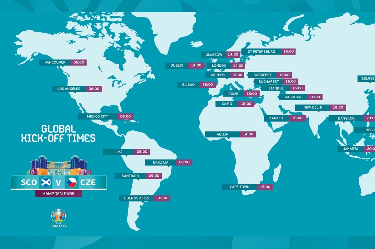 Xem bóng đá Euro 2020 trực tuyến: Scotland vs Séc