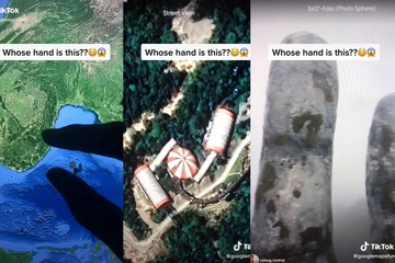 2 triệu lượt xem đoạn video về bàn tay khổng lồ ở Đà Nẵng