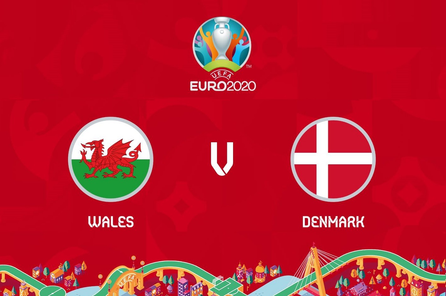 Xem bóng đá Euro 2020 trực tuyến: Wales gặp Đan Mạch