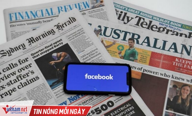 Facebook 'xuống nước', trả tiền cho quỹ báo chí Úc - Vimarsana News