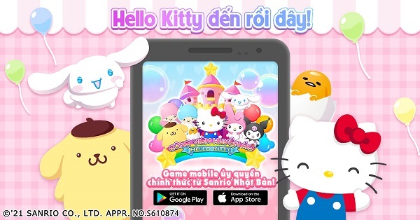 Hello Kitty và các ngôi sao Sanrio đã đến Việt Nam