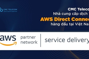 Việt Nam đã có đối tác triển khai dịch vụ kết nối cao cấp của AWS