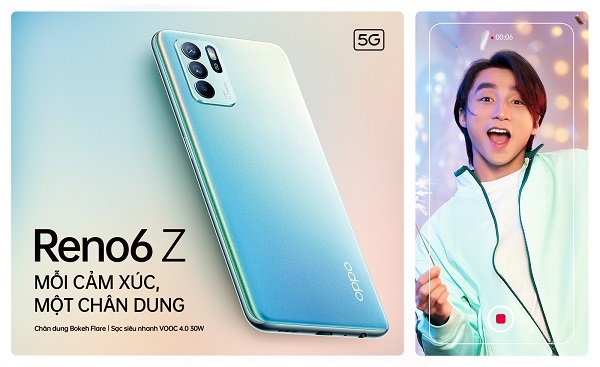 Chân dung “phó nháy” smartphone OPPO Reno6 Z đỉnh của chóp năm 2021