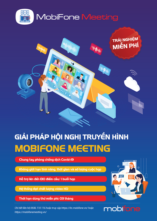 MobiFone Meeting - Giải pháp họp trực tuyến tiện ích trong thời đại công nghệ số
