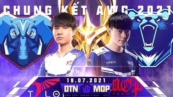 Arena of Valor World Cup (AWC) 2021: Dtac Talon tái đấu Most Outstanding Player tại chung kết khởi tranh từ 16h00 ngày 18/7