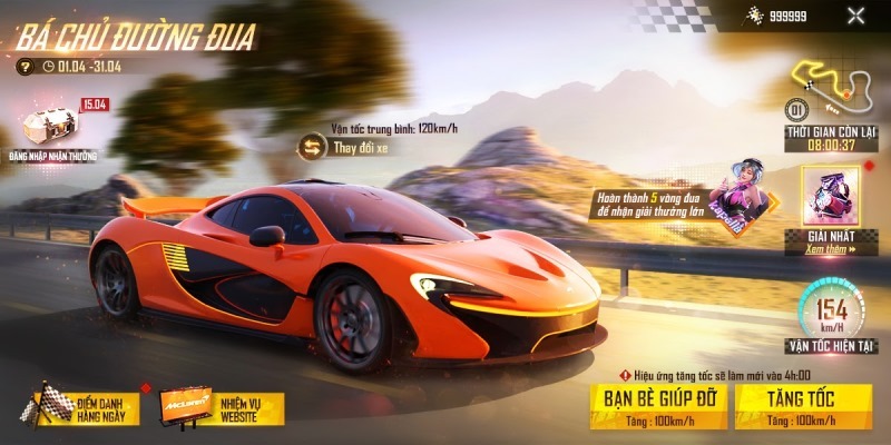 Bá Chủ Đường Đua: Chính thức ra mắt sự kiện hợp tác giữa Garena Free Fire và hãng siêu xe McLaren