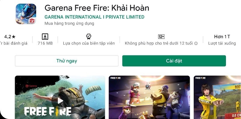 Garena Free Fire trở thành game sinh tồn di động đầu tiên đạt 1 tỷ lượt download trên Google Play Store