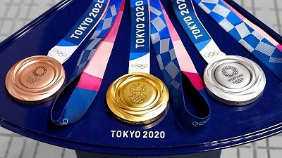 Huy chương Olympic 2020 được làm từ thiết bị điện tử tái chế