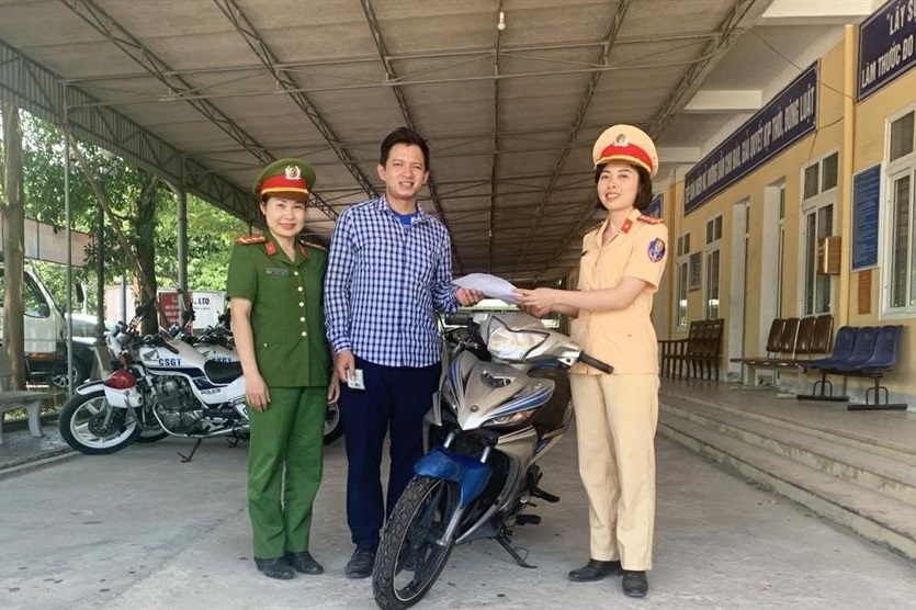 Hướng dẫn khai báo xe mất cắp qua mạng