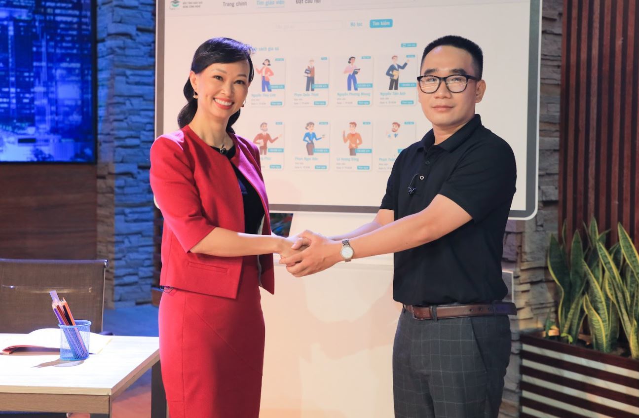 Bị chê 'non và xanh', startup 'Uber cho gia sư' từ chối Shark Bình, nhận đầu tư từ Shark Linh