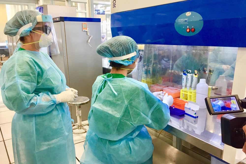 An Giang triển khai xét nghiệm sàng lọc Covid-19 cho đội ngũ shipper
