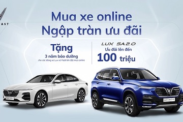 Vinfast cung cấp giải pháp mua ô tô trực tuyến đầu tiên tại Việt Nam