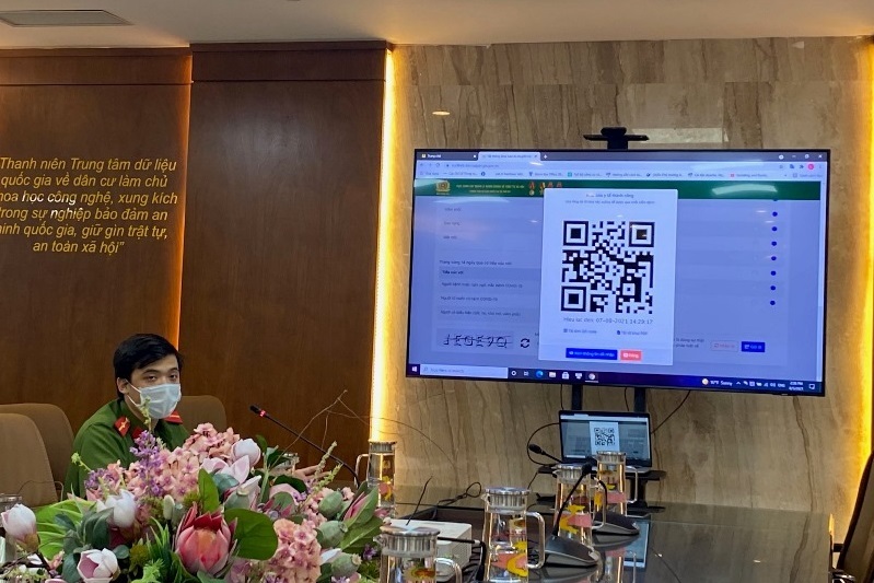 Hướng dẫn lấy mã QR di chuyển nội địa