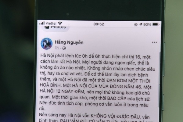 Phạt chủ Facebook "Hằng Nguyễn" vì thông tin gây hoang mang về phòng chống Covid