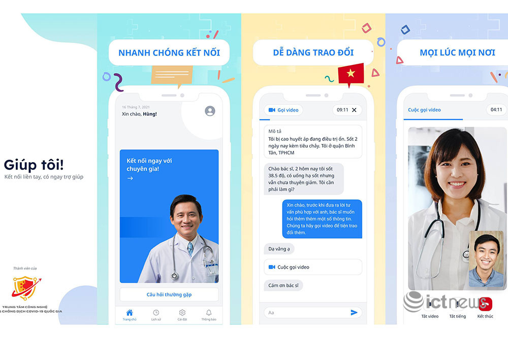 Ra mắt “Giúp tôi!”, kênh tư vấn y tế miễn phí cho người bị ảnh hưởng bởi Covid-19