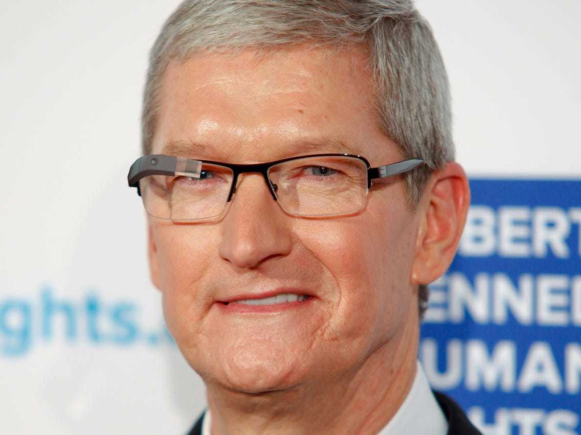 tim cook glasses