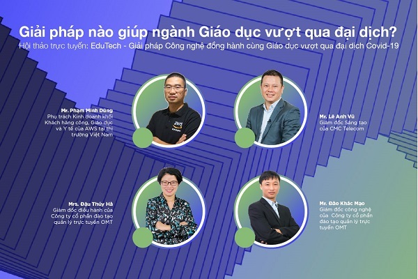 EduTech - Giải pháp Công nghệ hợp tác giữa CMC Telecom và AWS đồng hành cùng giáo dục vượt qua đại dịch Covid-19