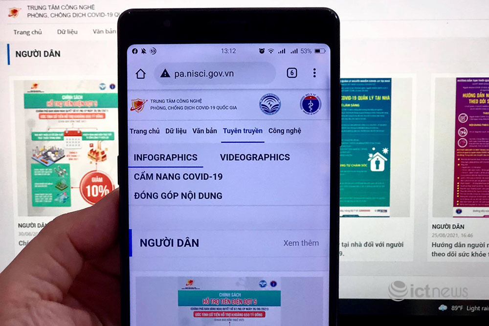Ra mắt Cẩm nang điện tử phòng chống dịch Covid-19