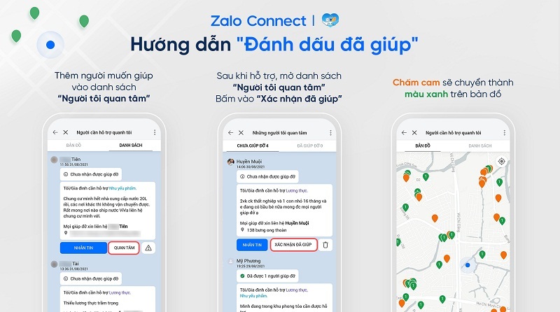 Zalo Connect ghi nhận 85.000 lượt giúp đỡ, mở rộng ra 45 tỉnh/thành