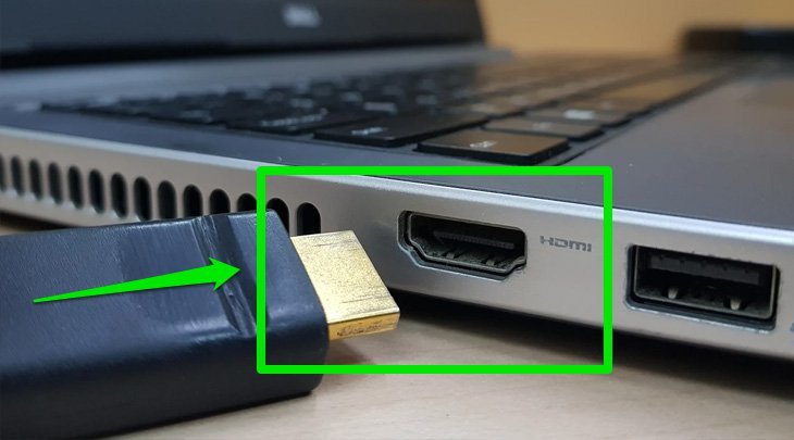 Hướng dẫn kết nối laptop với tivi qua dây cáp HDMI