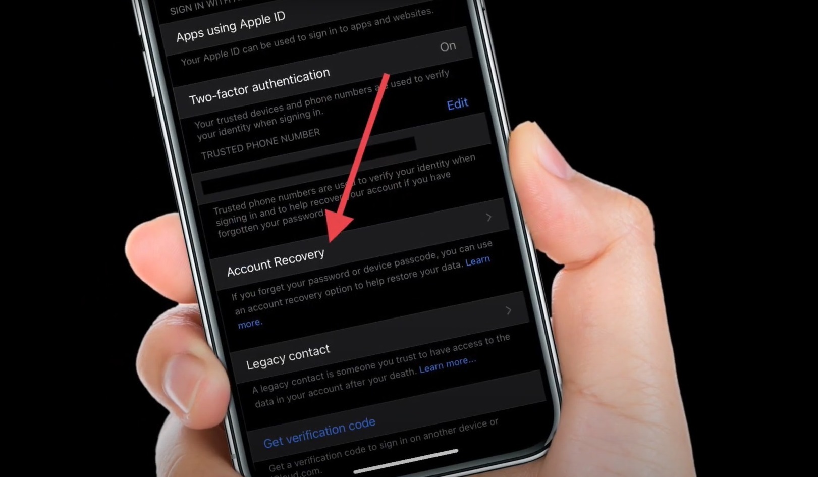 Hướng dẫn khôi phục mật khẩu Apple ID trên iOS 15 nhờ người thân
