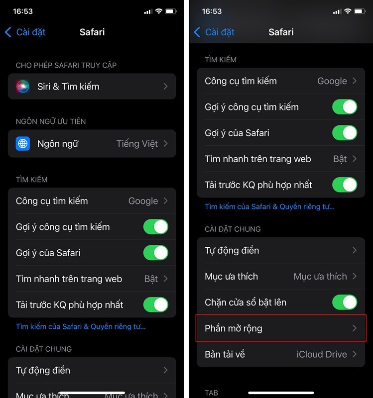 Safari,iOS 15,thủ thuật iPhone