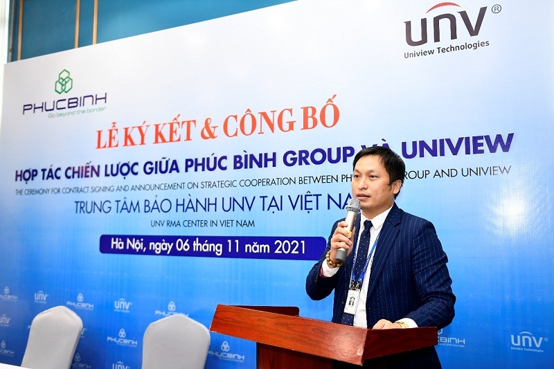 PhucBinh Group và Uniview ký kết thỏa thuận hợp tác chiến lược