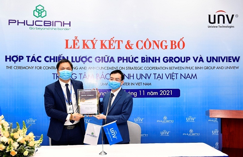 PhucBinh Group và Uniview ký kết thỏa thuận hợp tác chiến lược