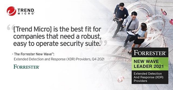 Trend Micro với nền tảng Trend Micro Vision One được đánh giá dẫn đầu nhóm các nhà phát triển bảo mật công nghệ XDR mới