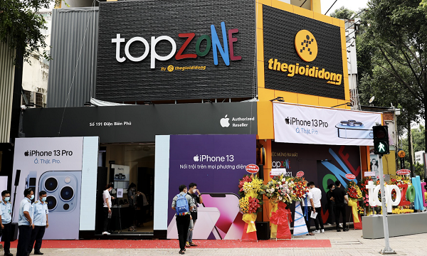 TopZone,Thế Giới Di Động,iphone 13