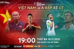 Địa chỉ xem bóng đá trực tuyến, Việt Nam gặp Saudi Arabia, ngày 16/11