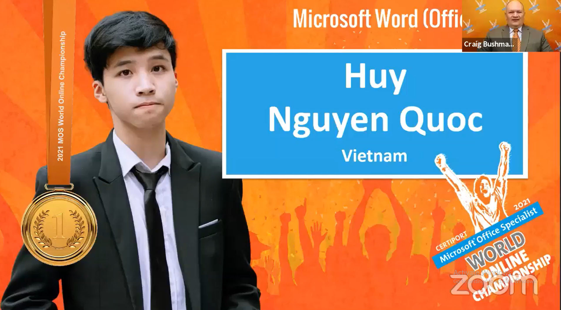 Học sinh Hà Nội giành Huy chương Vàng cuộc thi Tin học văn phòng thế giới 2020 – 2021
