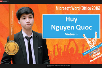 Học sinh Hà Nội giành Huy chương Vàng cuộc thi Tin học văn phòng thế giới 2020 – 2021