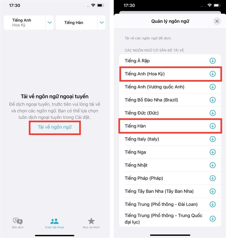 Hướng dẫn dịch tự động cuộc trò chuyện trên iOS 15