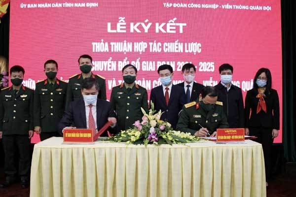 Viettel sẽ hỗ trợ thành Nam Định triển khai đô thị thông minh