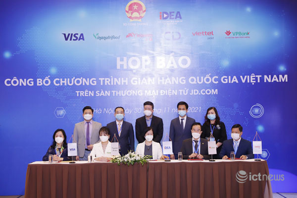 Công bố gian hàng quốc gia Việt Nam trên sàn thương mại điện tử JD.com