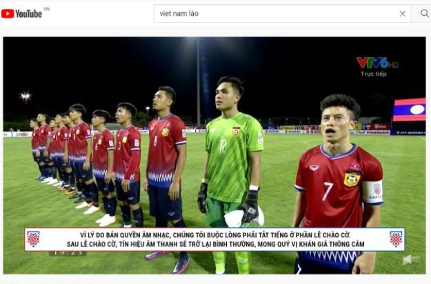 BH Media có liên quan đến vụ việc tắt tiếng Quốc ca trận Việt Nam - Lào?