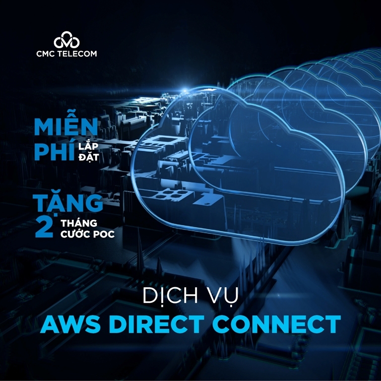 Cùng CMC Telecom “lên mây” 0 đồng với AWS Direct Connect