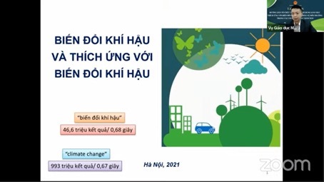 Nâng cao nhận thức về Biến đổi khí hậu cho trẻ mầm non