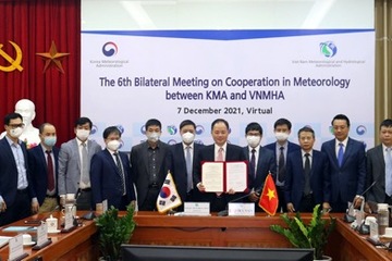Thúc đẩy hợp tác chiến lược Việt-Hàn về khí tượng thủy văn và phòng chống biến đổi khí hậu