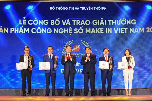 VNPT giành 1 giải Vàng và 1 Bạc của Make in Viet Nam 2021