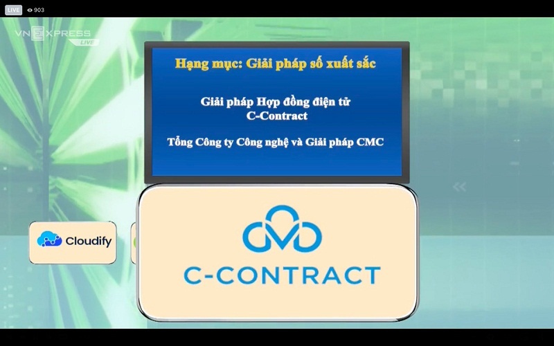 Hợp đồng điện tử C-Contract lọt top 10 Make in Viet Nam