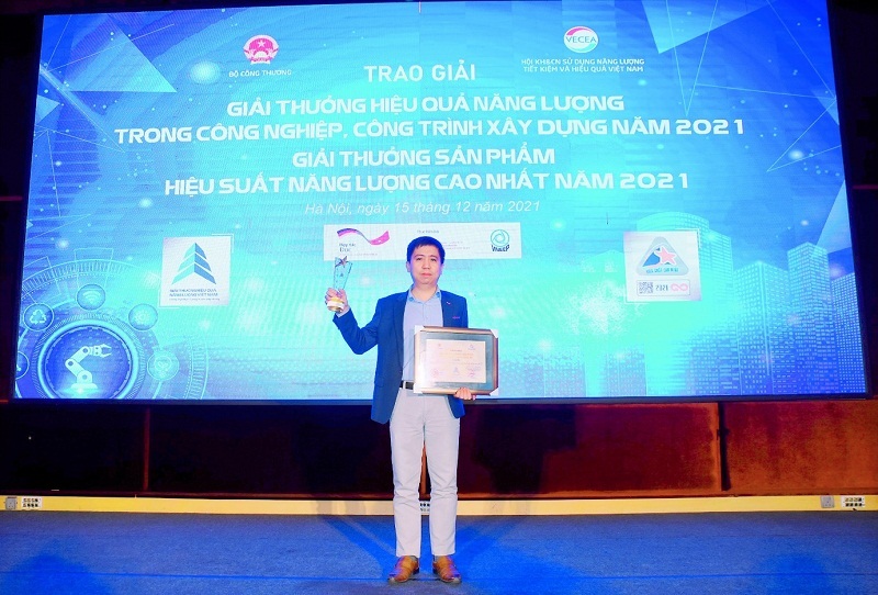 Trung tâm dữ liệu Viettel IDC đạt giải thưởng Hiệu quả năng lượng năm 2021