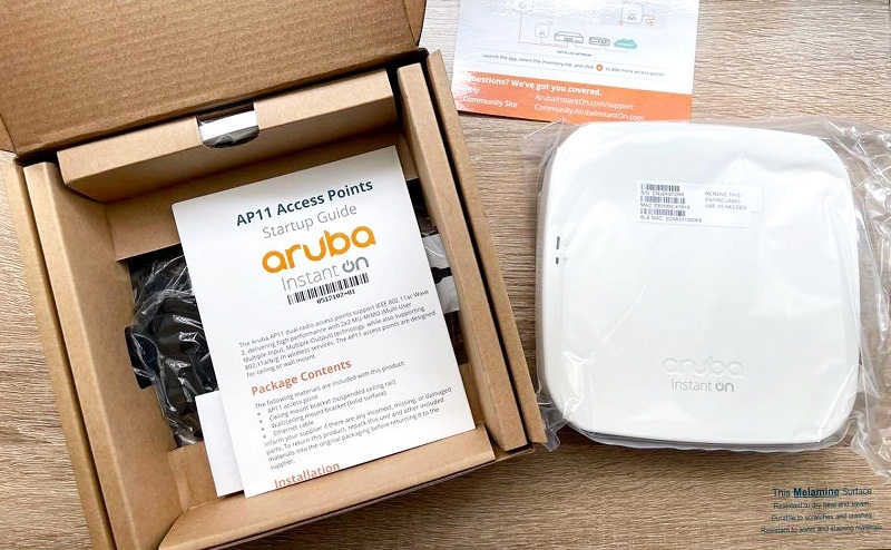 Aruba Instant On AP 11 – Giải pháp phủ sóng Wi-Fi cho không gian rộng
