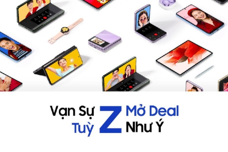 Samsung đón Tết 2022 tưng bừng với chương trình ưu đãi “Vạn Sự Tùy Z, Mở Deal Như Ý”
