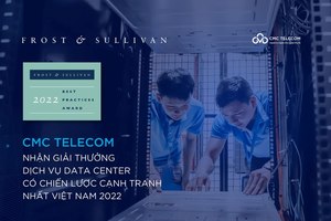 CMC Telecom thắng lớn đầu năm mới tại giải thưởng quốc tế Frost &amp; Sullivan 2022