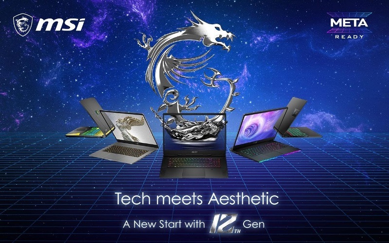 MSI công bố loạt sản phẩm laptop chơi game và sáng tạo nội dung mới tại CES 2022