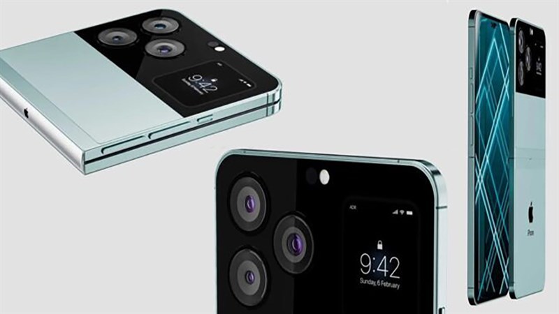 Tổng hợp concept iPhone nắp gập mới nhất